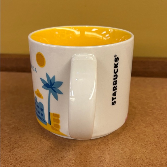 STARBUCKS "You Are Here Collection" Florida Mug 14oz Ceramic Cup - Picture 5 of 7